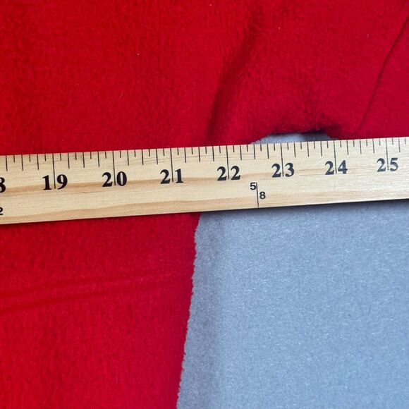 Vintage San Francisco 49ers Fleece Jacket Adult Large Red Chalk Line NFL 90's‎ - Picture 9 of 10